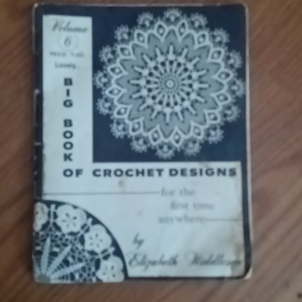 Big book of crochet designs volume 6 by Elizabeth Hiddelson